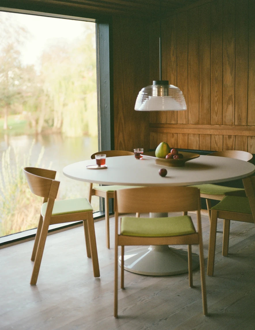 Sedia in legno Muuto Cover Side Chair Upholstery