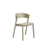 Sedia in legno Muuto Cover Side Chair beige