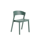 Sedia in legno Muuto Cover Side Chair Green