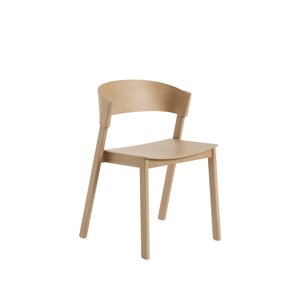 Sedia in legno Muuto Cover Side Chair Oak
