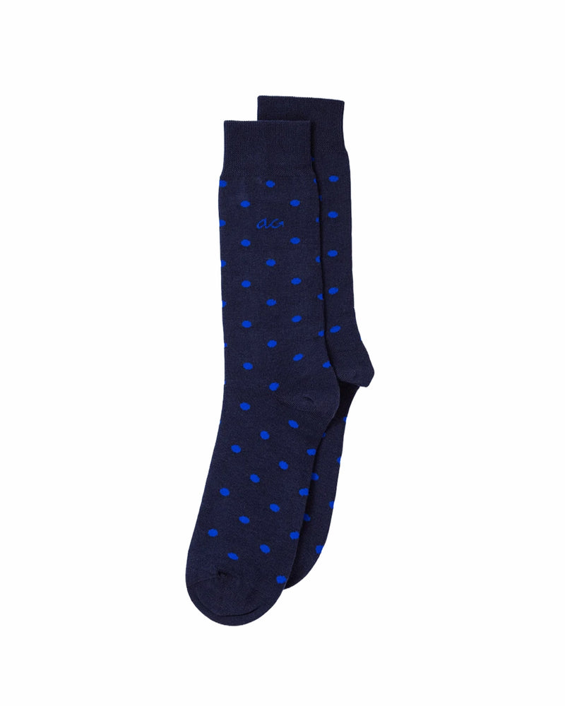 Calzini - 42-45 - Classic Dots Navy