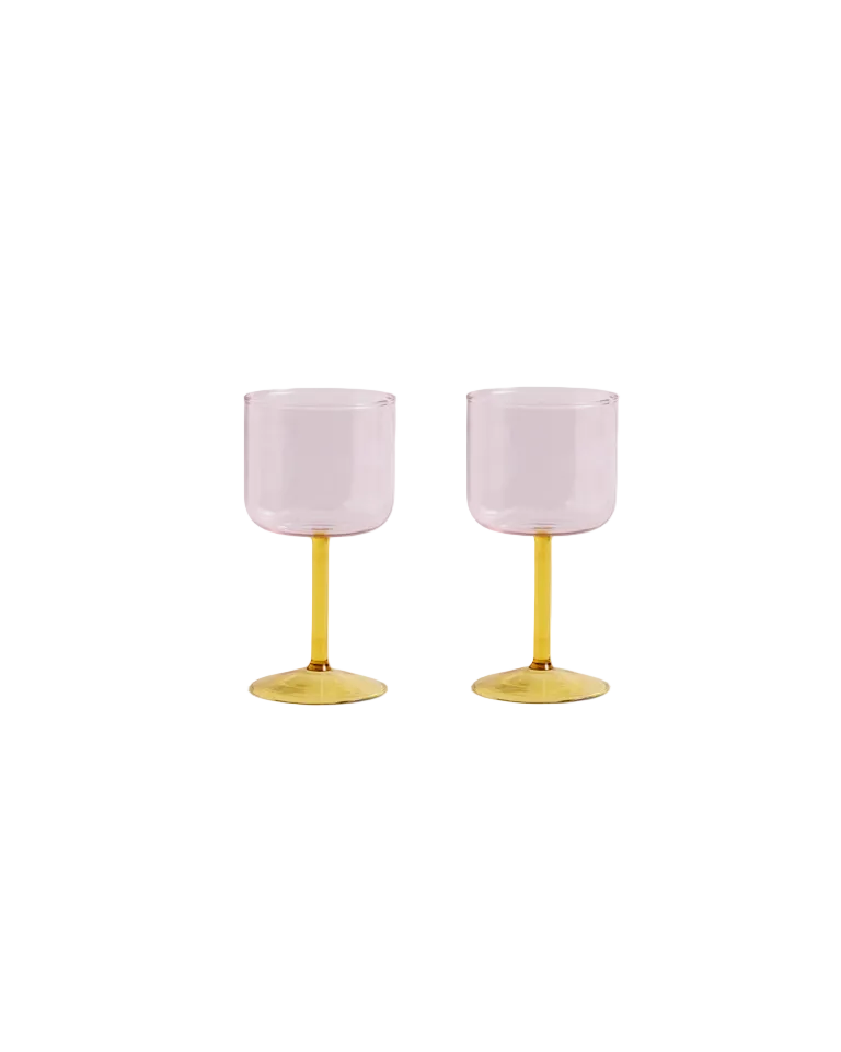 Bicchieri Hay Tint in color pink