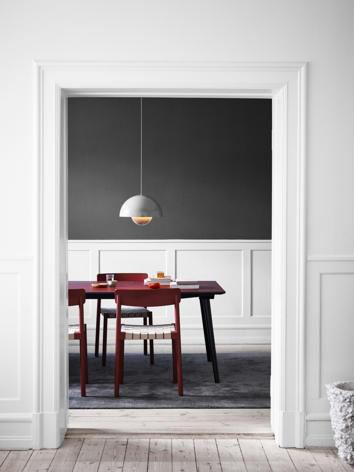 Lampada a sospensione Flowerpot VP7 &Tradition grey