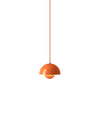 Lampada a sospensione &Tradition Flowerpot VP1 Zesty Orange