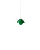 Lampada a sospensione &Tradition Flowerpot VP1 Signal Green