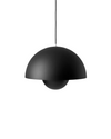 Lampada a sospensione Flowerpot VP2 &Tradition Matt Black