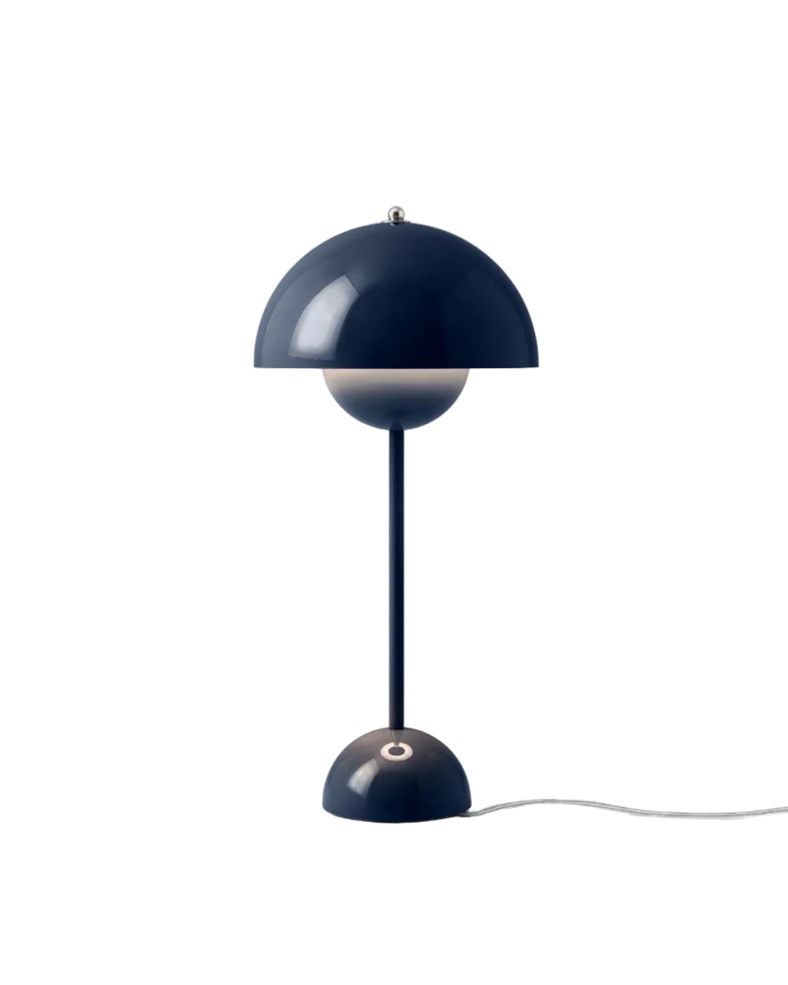 Lampada da tavolo &Tradition Flowerpot VP3 Steel Blue