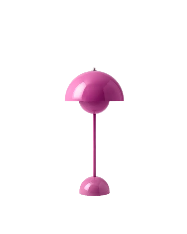 Lampada da tavolo VP3 Flowerpot Tangy Pink