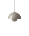 Lampada a sospensione Flowerpot VP7 &Tradition Grey Beige