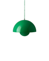 Lampada a sospensione Flowerpot VP7 &Tradition Signal Green