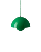 Lampada a sospensione Flowerpot VP7 &Tradition Signal Green