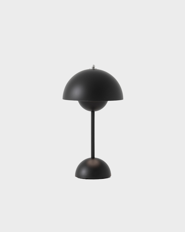 Lampada portatile Flowerpot VP9 &Tradition Matt Black