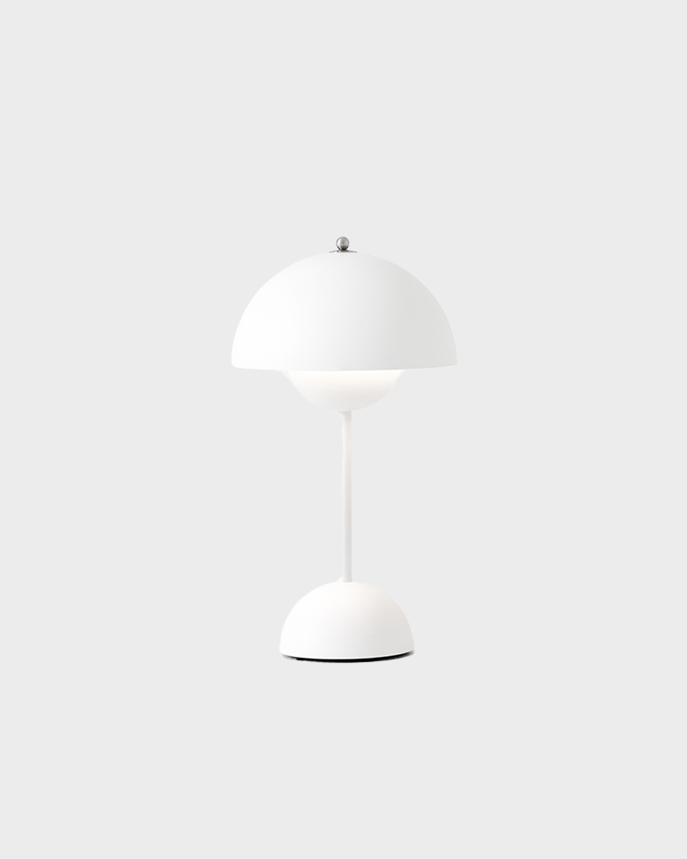 Lampada portatile Flowerpot VP9 &Tradition Matt White