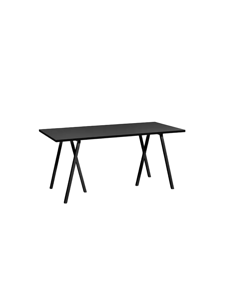 Tavolo Hay Loop Stand Table in Black