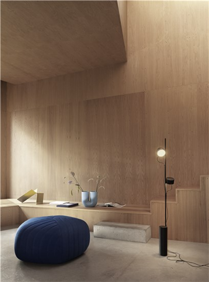 Lampada da terra Post Floor Muuto