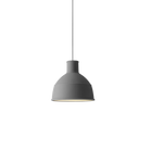 Lampada a sospensione in silicone Unfold Muuto dark grey
