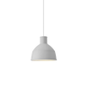 Lampada a sospensione in silicone Unfold Muuto Light Grey