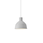 Lampada a sospensione in silicone Unfold Muuto Light Grey