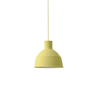 Lampada a sospensione in silicone Unfold Muuto Light Yellow