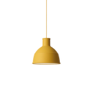 Lampada a sospensione in silicone Unfold Muuto Mustard
