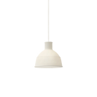 Lampada a sospensione in silicone Unfold Muuto Translucent White