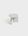 Tavolino Slit Table Steel - ø 45 cm - HAY