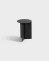 Tavolino Slit Table Steel - ø 35 cm - HAY