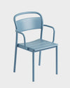Linear Steel Armchair