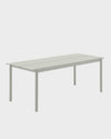 Linear Steel Table - 200 x 75 cm