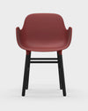 Form Armchair Black Oak