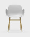 Form Armchair Chromed