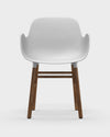 Form Armchair Walnut