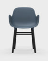 Form Armchair Black Oak