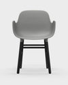 Form Armchair Black Oak