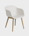 Fiber Armchair - Wood Base