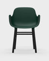 Form Armchair Black Oak