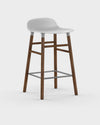 Form Barstool - Walnut